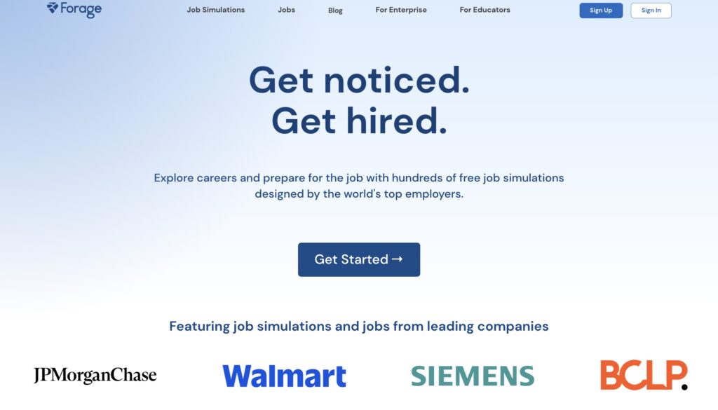 Example of a software engineering job simulation for a resume portfolio.