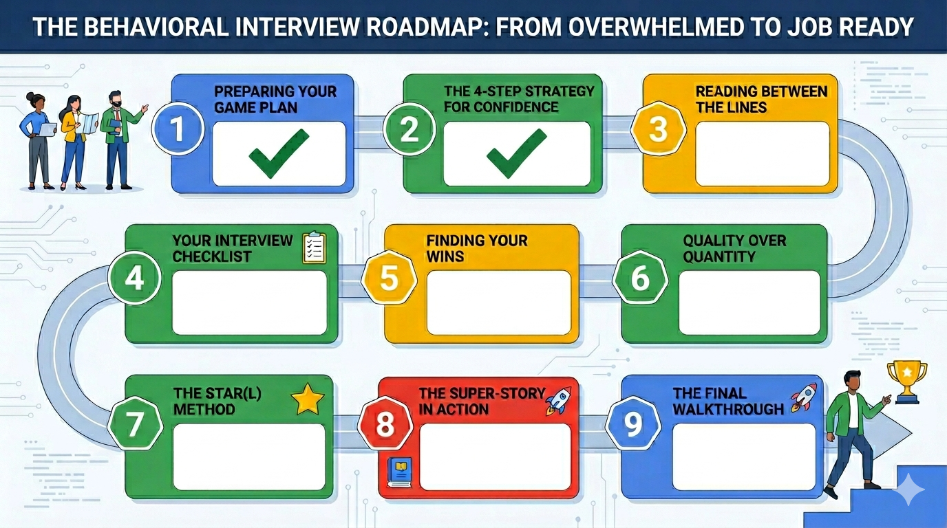 The 4-Step Strategy for Behavioral Interview Confidence